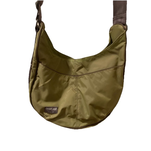 Overland Handbags - Overland Equipment Nylon Crossbody Shoulder Bag Purse Travel Green Casual